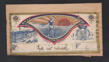 Etiquette ancienne de la