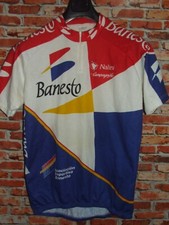 BANESTO NALINI MAILLOT DE VÉLO HAUT MAILLOT CYCLISME taille XXL