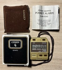 Citizen quartz pocket alarm - quartz,