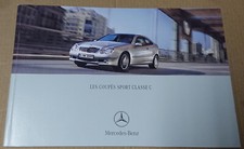Catalogue Publicitaire Mercedes Benz Coupé sport classe C 2003 AMG Kompressor