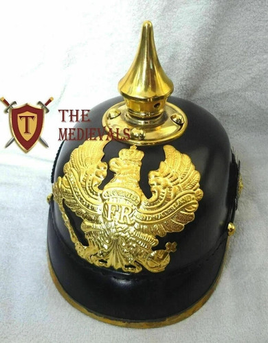 Casque allemand pointes - casque, à