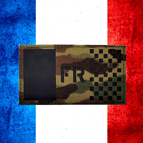 France écusson infrarouge - Écusson,