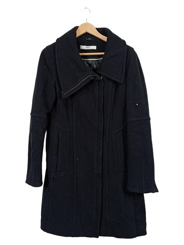 Mexx manteau laine femme noir - manteau,