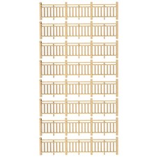  10 Pcs Garde-corps En Bois Cloture Jardin Décoration Paysage Miniature