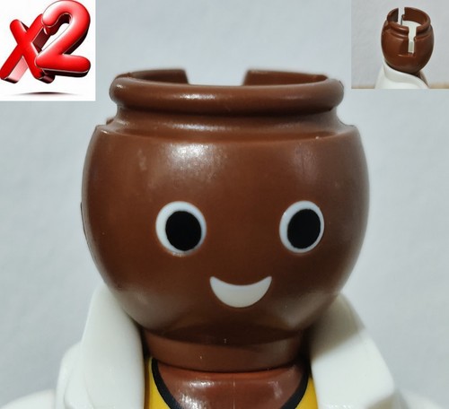 Playmobil têtes noires - tÊtes,