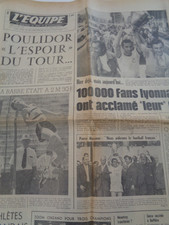 ?Journal L'Equipe 19/06/1973 Lyon remporte la Coupe de France Football