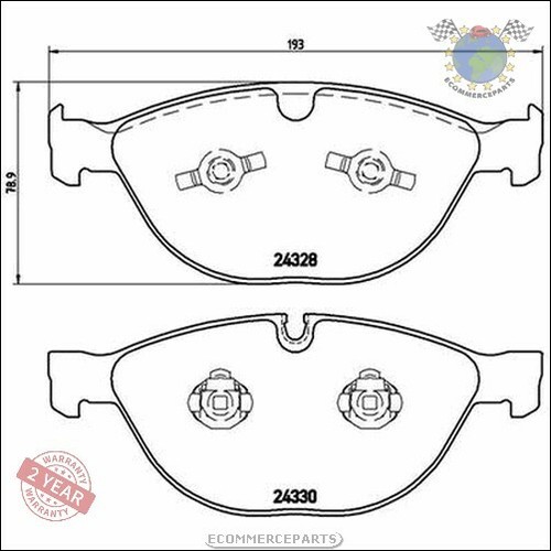 Kit plaquettes brembo - kit,