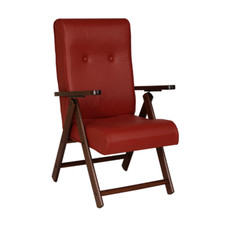Fauteuil inclinable en bois de