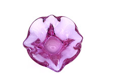 Cendrier vintage en verre