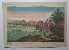 SUISSE - "Vue de GENEVE du