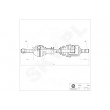 Arbre de Transmission Cardan