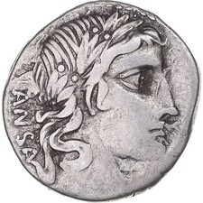 Monnaie, Vibia, Denier, 90 BC