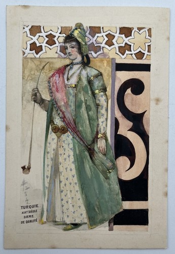 Gouache originale maquette - originale,