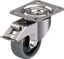 Roulette pivotante avec frein