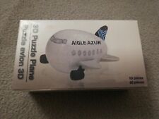 PUZZLE. AVION. 3D. Puzzle Plane. AIGLE AZUR