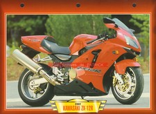 KAWASAKI ZX-12R 1200 Ninja ZX12-R ZX12R 2002 (2000-2003) : Fiche Moto #000618
