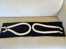 ANCIENNE LUXUEUSE PAIRE D'EMBRASSES POUR RIDEAUX, PASSEMENTERIE HAUT DE GAMME