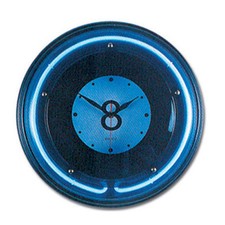 Horloge pendule billard de type néon