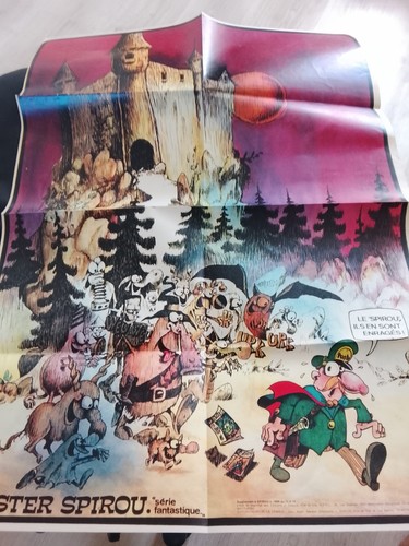 Poster spirou fantastique - poster,