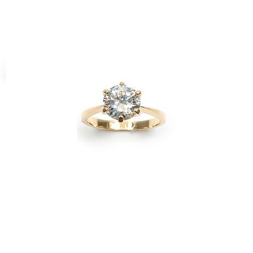 Bague t58 solitaire diamant - t58,