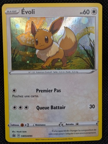 Carte pokemon evoli - pokemon, français
