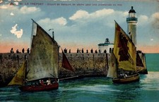 CPA - LE TREPORT - Départ de