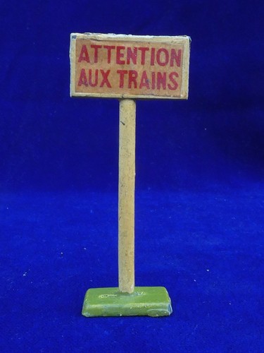 Rare train panneau - !, o