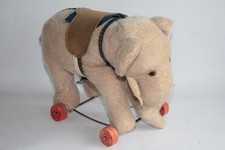 Ancien jouet à tirer Éléphant (52659)