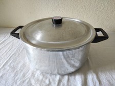 Ancien Faitout Marmite Casserole  Japy en aluminium