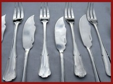 12 COUVERTS A POISSON 24 PC