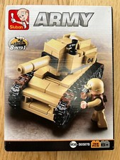 Sluban Army Panzer 3-in-1 M38-B0587B, complet avec sa boite