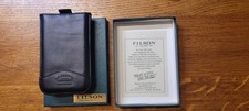 Rare Vintage Filson iPhone 5/5C Black Leather Sleeve – NWOT, Made in USA!