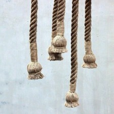 Chanvre Corde Lampe E27 Industriel Mezzanine Plafonnier Pendentif Support BAR