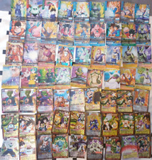 63 cards Cartes Dragon ball  ALL prisms holo foil card game bandai Data carddass