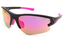 Cebe Across Lunettes de Soleil Mat Bleu W/1500 Gris Fm Rose Miroir Verres