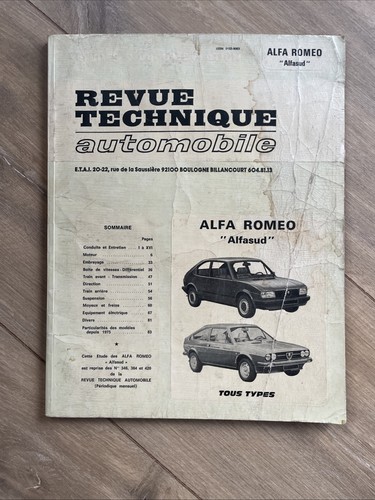Revue technique automobile - automobile, rta