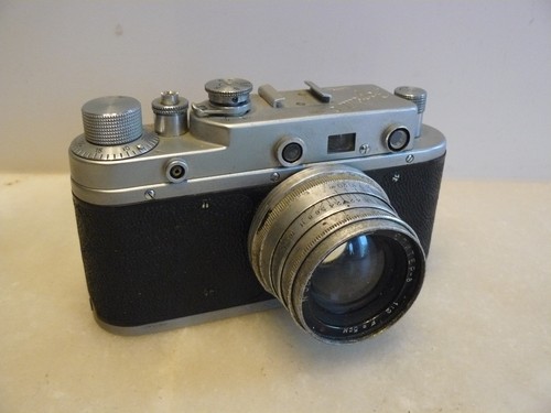 Appareil photo zorki vintage - photo, c