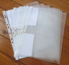 LOT 8 pochettes de rangement de CD, DVD pour classeur AVERY - C. NEUVES