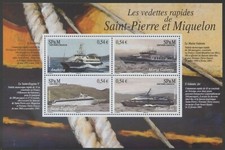 StPierre & Miquelon 2006 MNH** Ships*Transport*Catamaran*Cruise Vessels 4v Sheet