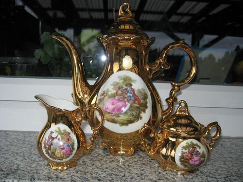 Cafetiere sucrier cremier - cafetiere,
