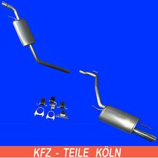 Inox VW Transporter T4 Bus 2.8 VR6 150KW Mttel + Silencieux D'Échappement