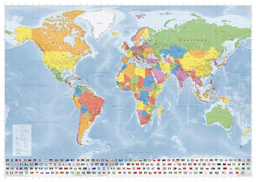 Grande carte monde - grande, du