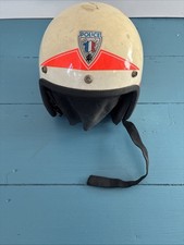 Ancien casque motocycliste