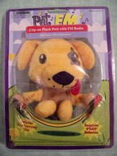 PLUSH DOG PUPPY FM RADIO