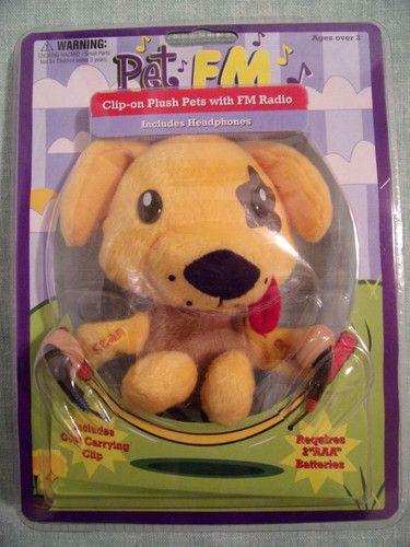 Plush dog puppy - puppy, radio