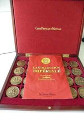 Napoléon La Collection Impériale - Coffret Complet 24 Médailles Bronze