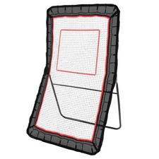VEVOR Filet de Rebond Rebondisseur Football Crosse Baseball 122x213 cm Réglable