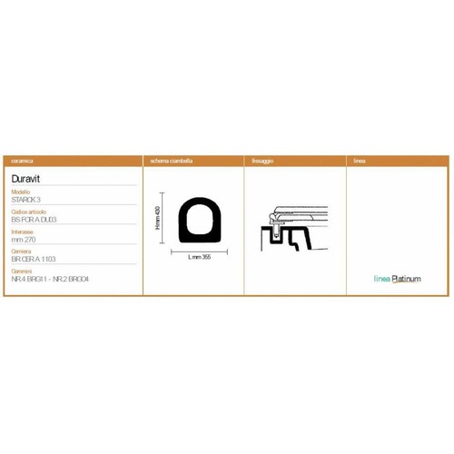 Couvercle duravit starck - duravit,