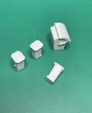 4 Conteneurs Poubelles- Modélisme TRAIN HO 1/87
