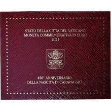 [#1275317] Vatikan, Francis, 2 Euro, 450th Anniversary of the Birth of Caravaggi